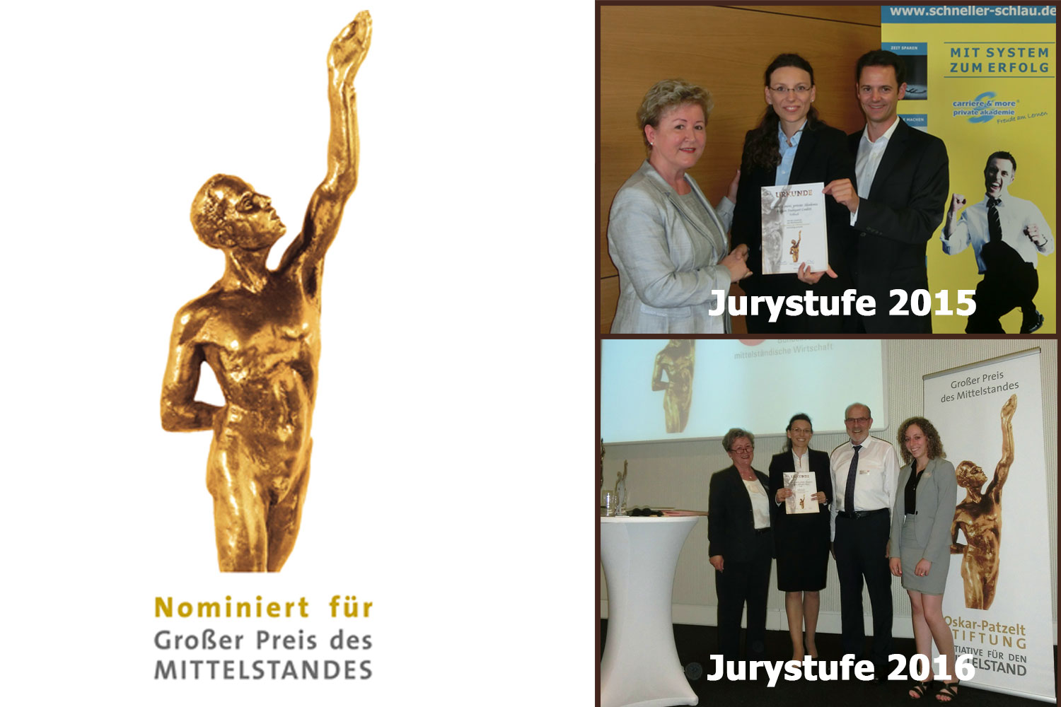 Simone und Jochen Stargardt Auszeichnung Simone und Jochen Stargardt Auszeichnung